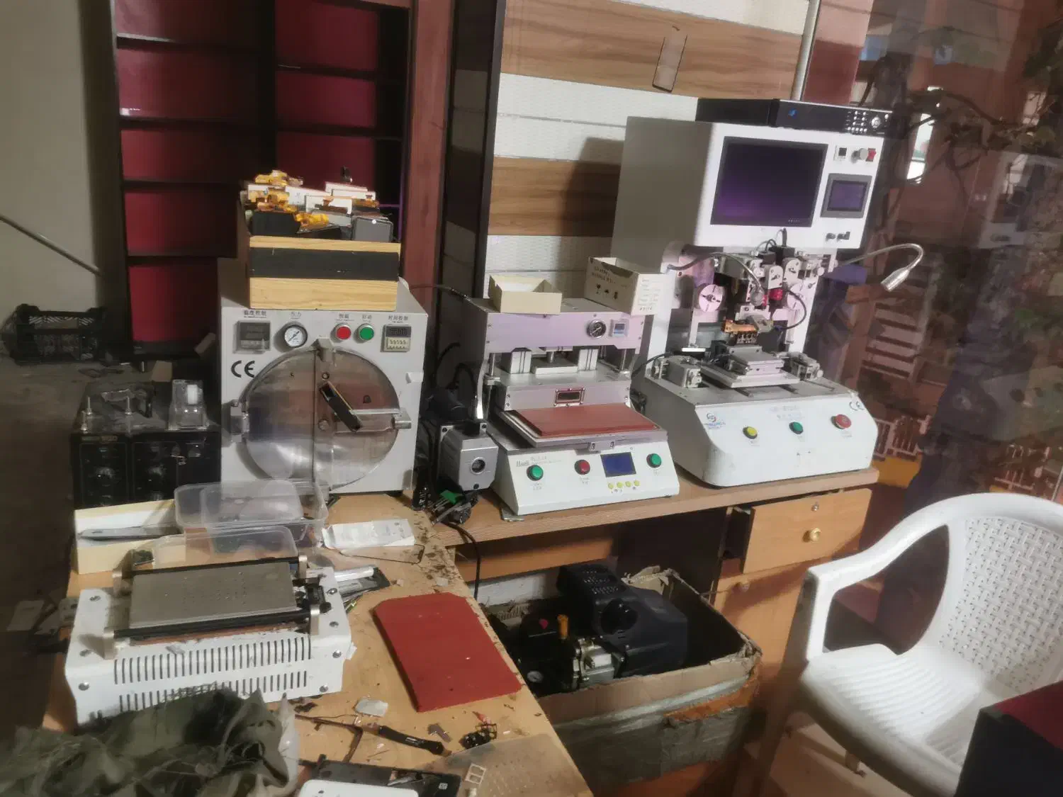 سری دستگاه تعویض گلس و فلت حرفه ای|ابزارآلات|جوانرود, |دیوار