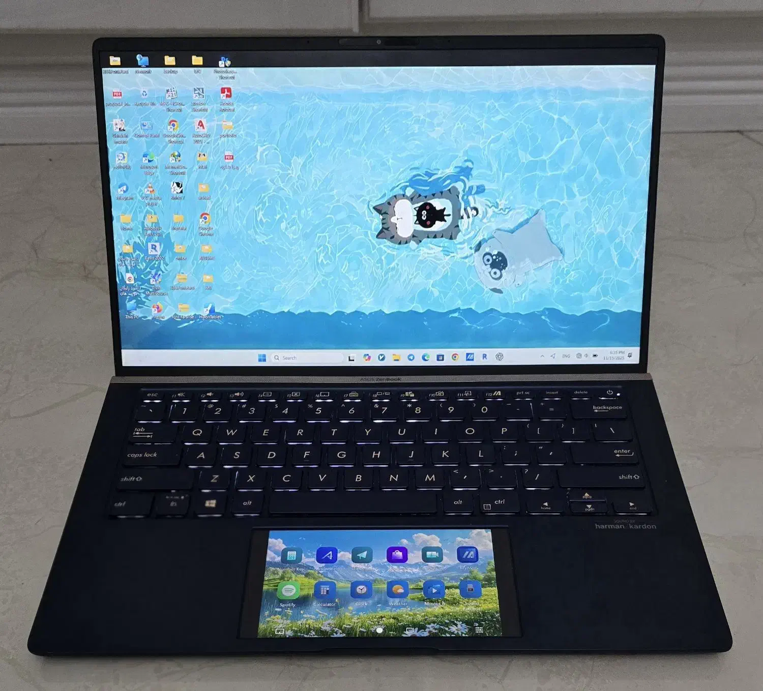 لپتاپ Asus Zenbook 14 UX434F|رایانه همراه|تهران, گیشا|دیوار