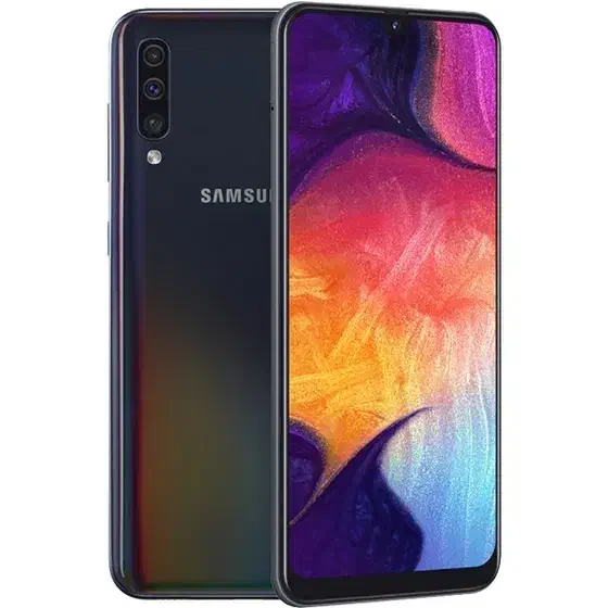سامسونگ a50 رنگ مشکی با حافظه 128 گیگ|موبایل|اسلام‌شهر, شهرک مهدیه|دیوار