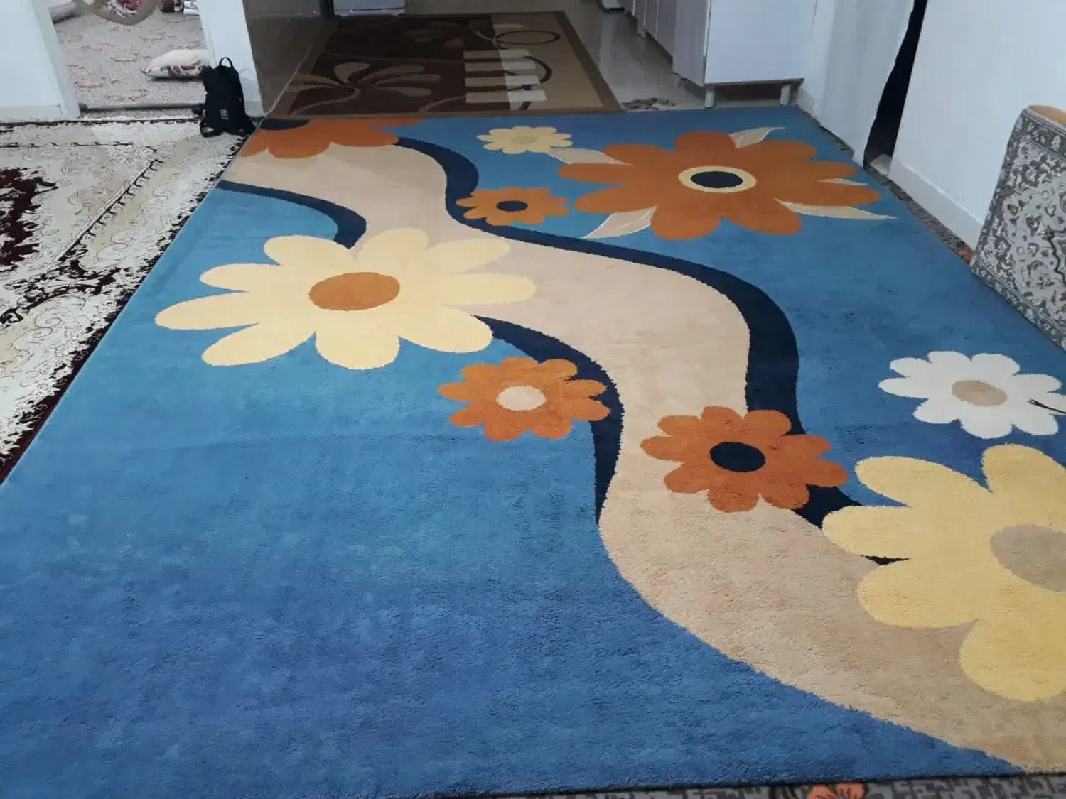 کلیم فرش|فرش|کرمانشاه, |دیوار