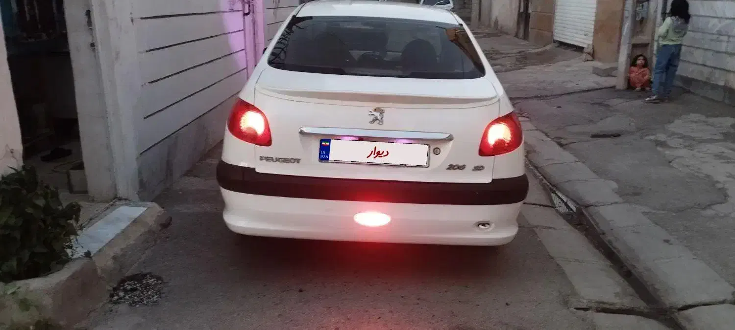 206اس دی تیپ 2  سفارشی آریان .تیپ 2|خودرو سواری و وانت|کرج, حسین آباد (اکبر آباد)|دیوار