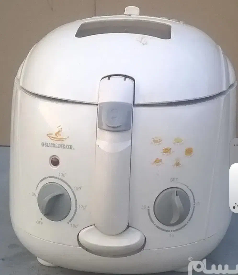 سرخ کن بلک اند دکر|اجاق گاز و لوازم برقی پخت‌وپز|نیشابور, دارایی|دیوار