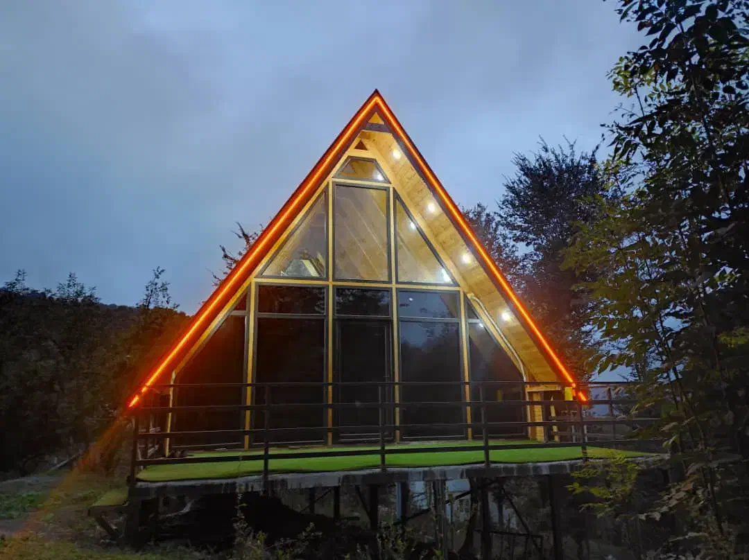 اجاره‌ کلبه سوئیسی دربست|اجارهٔ کوتاه‌مدت ویلا و باغ|ماسال, |دیوار