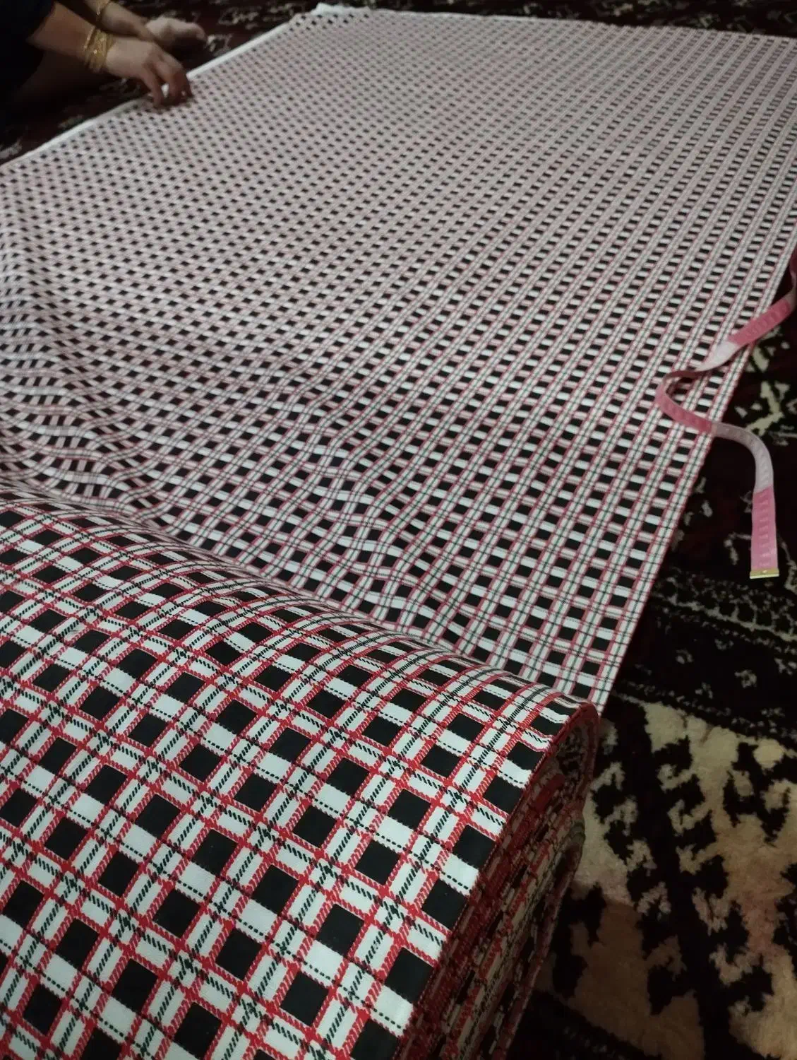 ملحفه مخمل عرض ۲/۴۰ متری ۱۵۰ت|رختخواب، بالش، پتو|گنبد کاووس, |دیوار