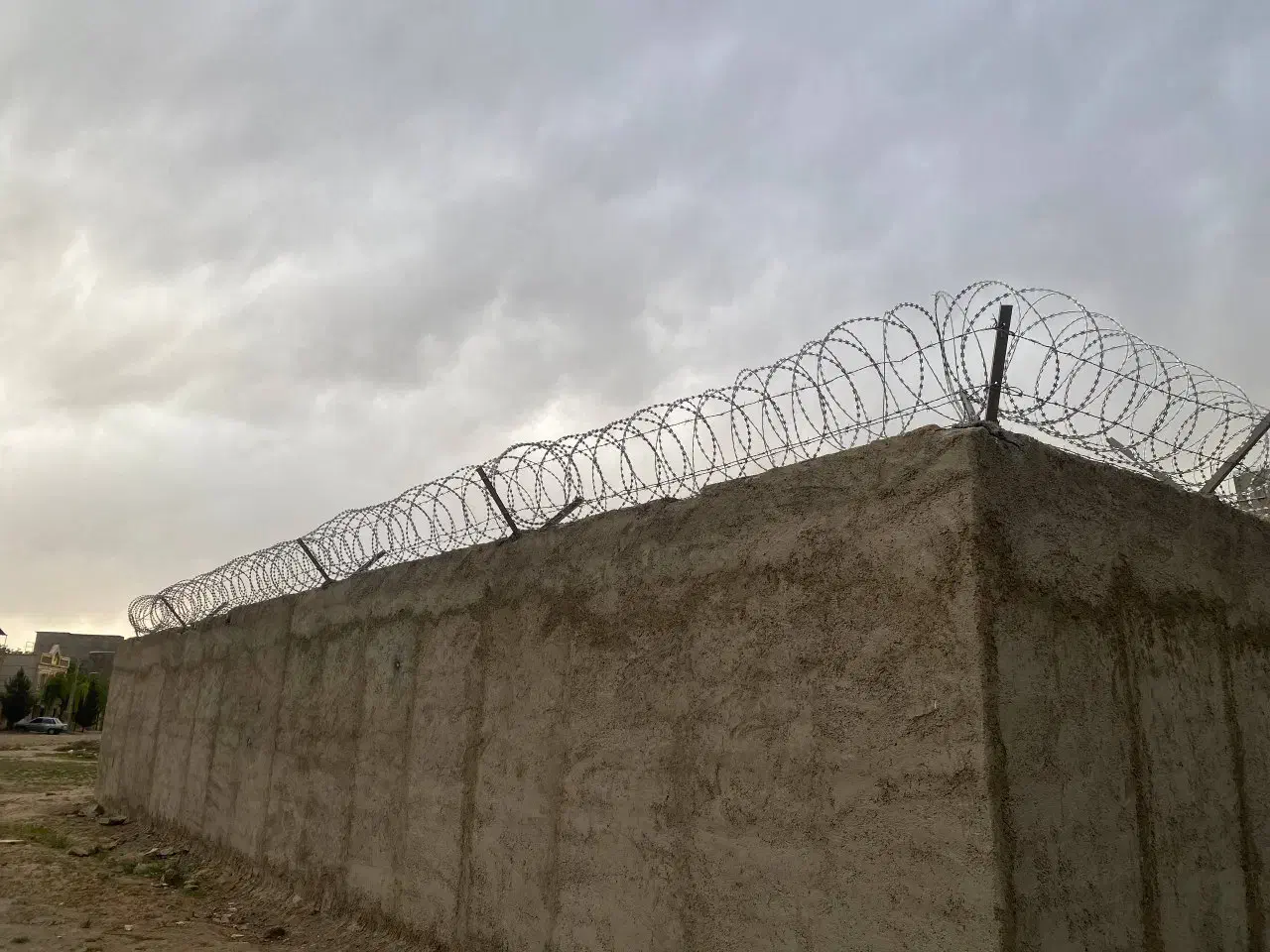 اجرا و نصب سیم خاردار شاخ گوزنی توری فنس|مصالح و تجهیزات ساختمان|کرج, کمال‌شهر|دیوار