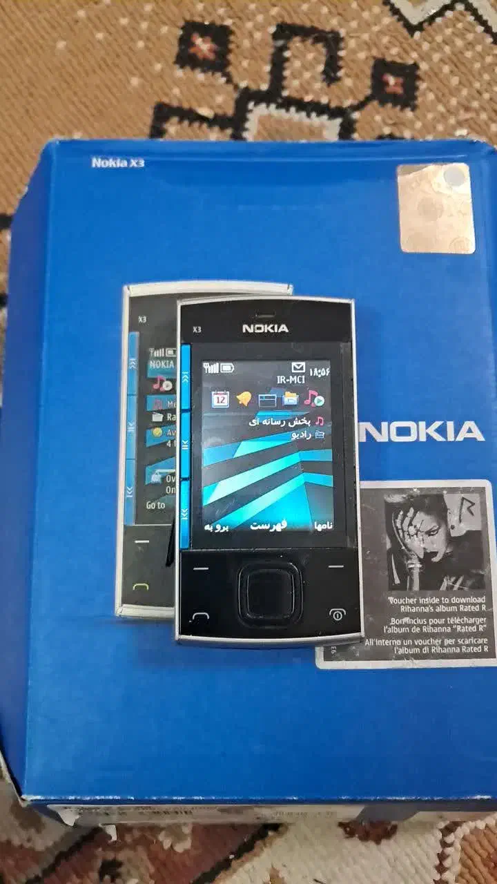 نوکیا X3 دارای کارتن و شارژر|موبایل|اصفهان, شهرک میلاد|دیوار