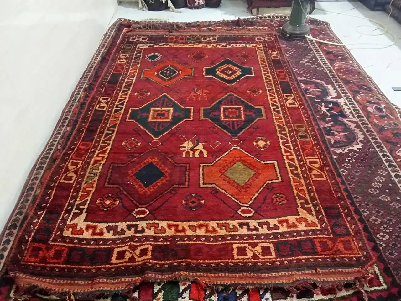 ۲۰ تخته قالی دستباف قدیمی فقط ۴ میلیون|فرش|رودشت (چهارمحال و بختیاری), |دیوار