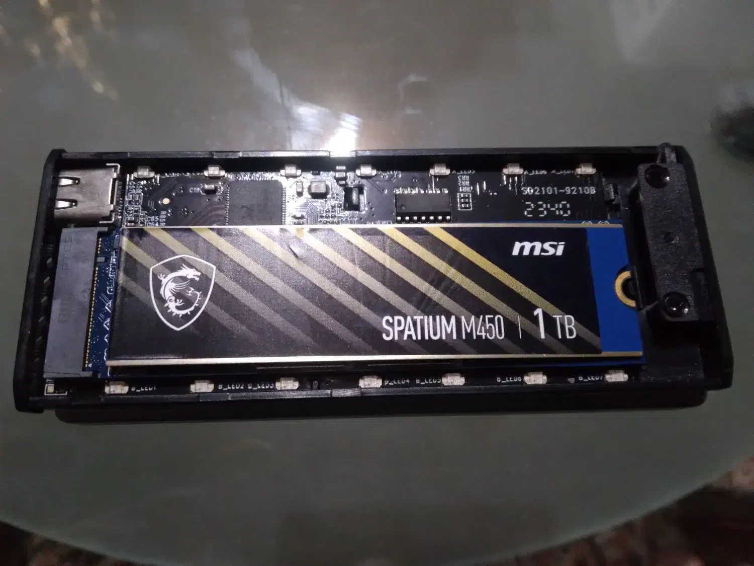 هارد SSD1ترابایت NVME MSi از نوع جدید|قطعات و لوازم جانبی رایانه|رشت, منظریه|دیوار