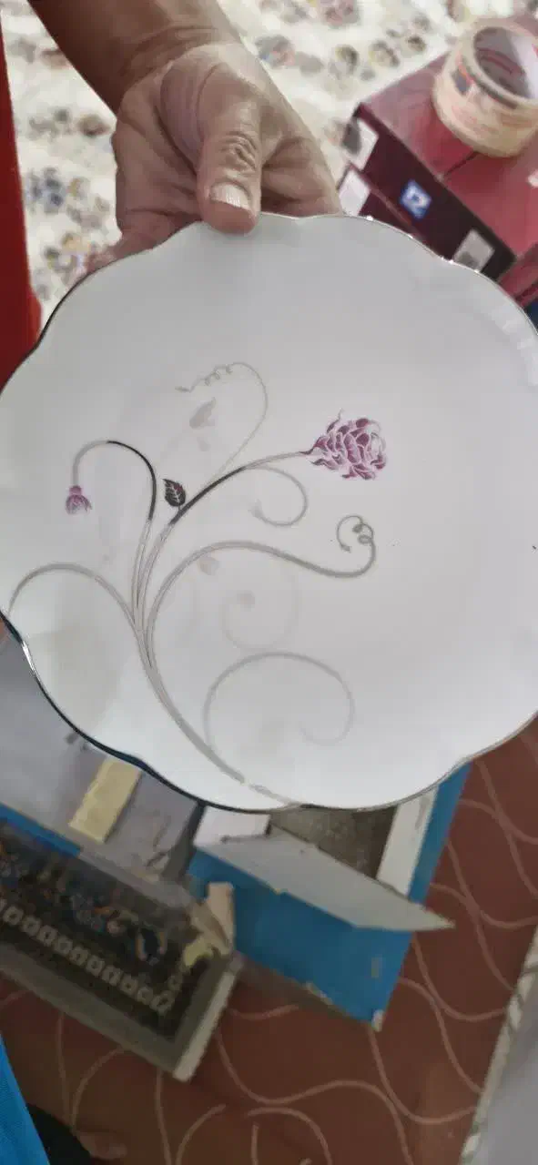 چینی|ظروف سرو و پذیرایی|قهدریجان, |دیوار