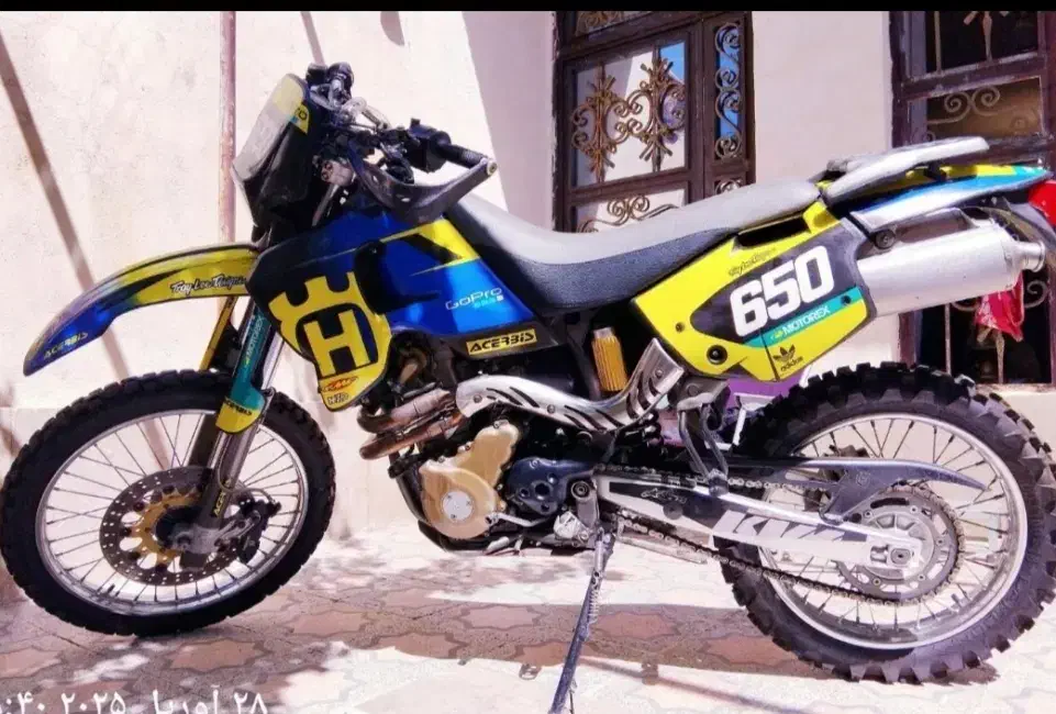 فروش یا معاوضه موتور تریل کراس هاسکوارنا 650cc|موتورسیکلت|شیراز, شهرک گلستان|دیوار