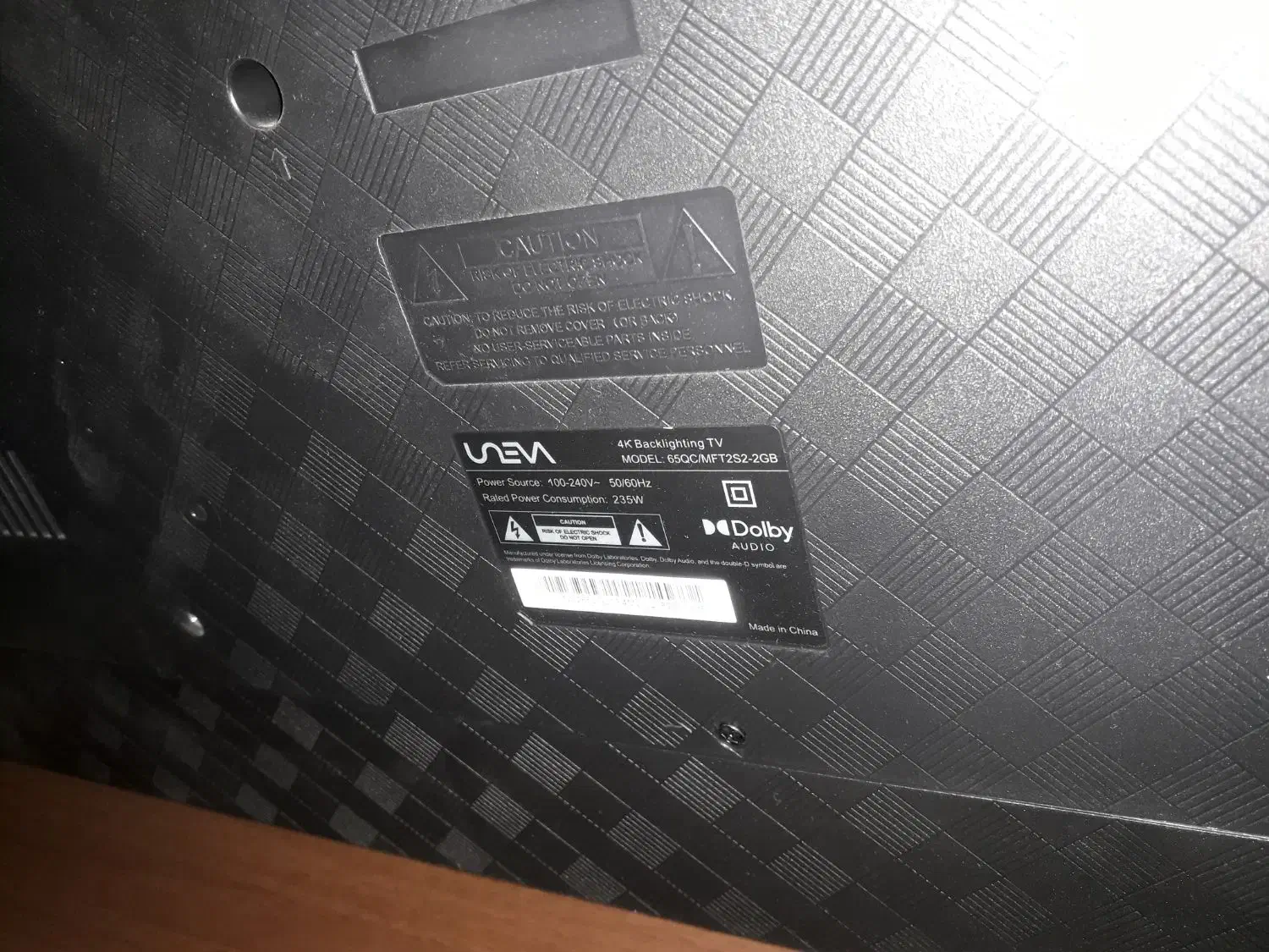 تلویزیون 65 QLED یونیوا|تلویزیون و پروژکتور|همدان, |دیوار