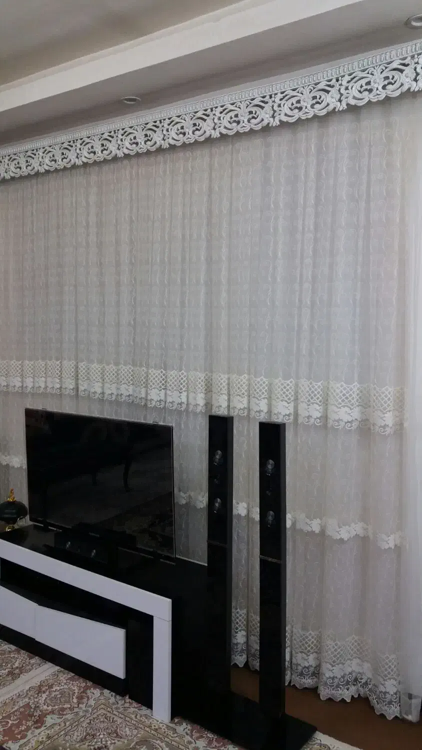 پرده با کتیبه|پرده، رانر، رومیزی|گنبد کاووس, |دیوار