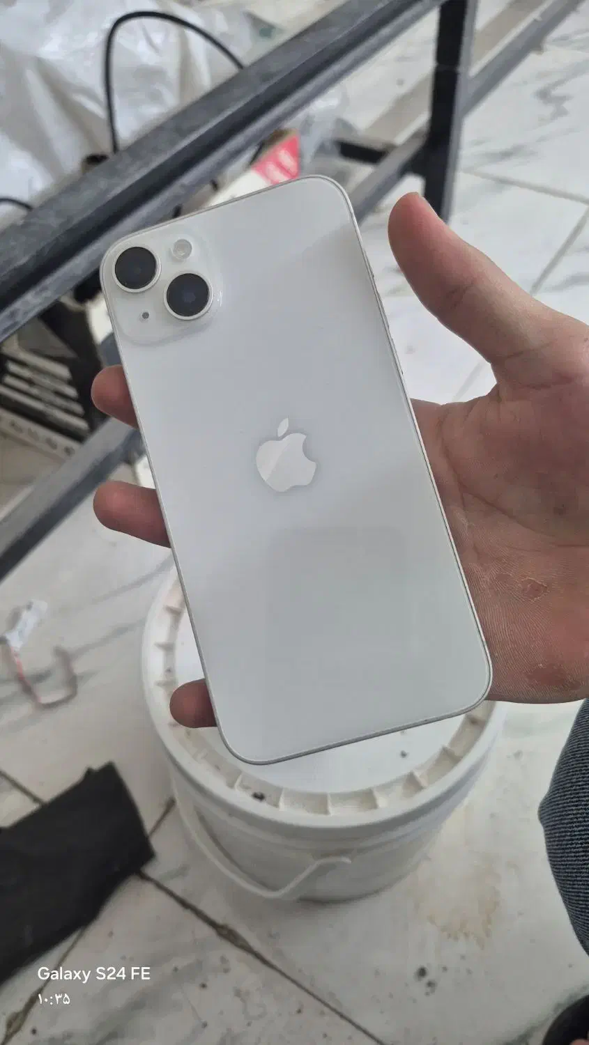 گوشی آیفون ۱۴ پلاس فوق سالم حافظه ۱۲۸ باطری ۹۹ درص|موبایل|بهارستان, |دیوار