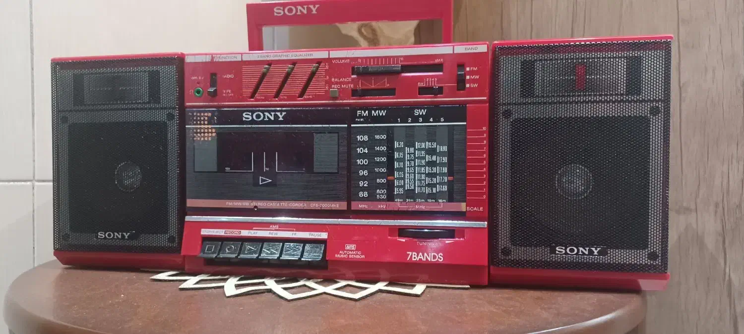 رادیوضبط صوت سونیCFS3000-MK|سیستم صوتی خانگی|تهران, افسریه شمالی|دیوار