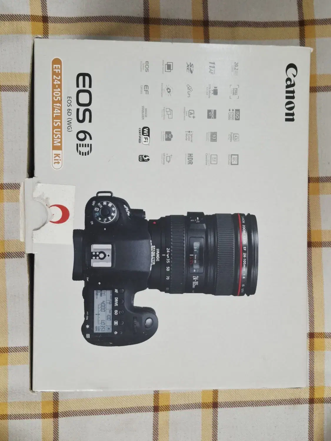 دوربین کنون Canon 6D Mark I lenz 24-70|دوربین عکاسی و فیلمبرداری|تهران, جمهوری|دیوار