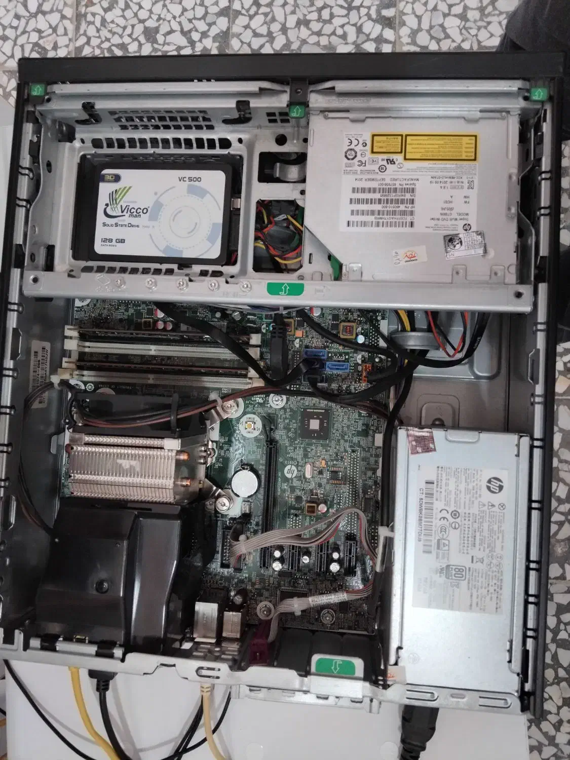 فروش مینی کیس hp cpu i5  نسل ۴|رایانه رومیزی|ضیابر, |دیوار