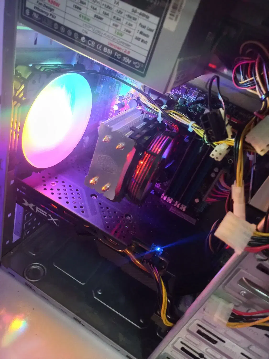 کیس میان رده گیمینگ|رایانه رومیزی|رودهن, |دیوار