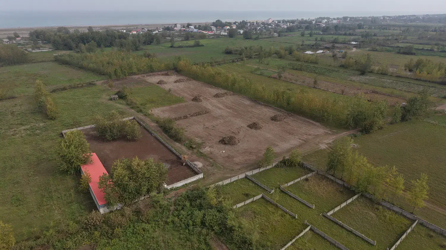 متری 2 میلیونو 500 در ساحل چاف|فروش زمین و ملک کلنگی|رشت, شهرک شهید رجایی|دیوار