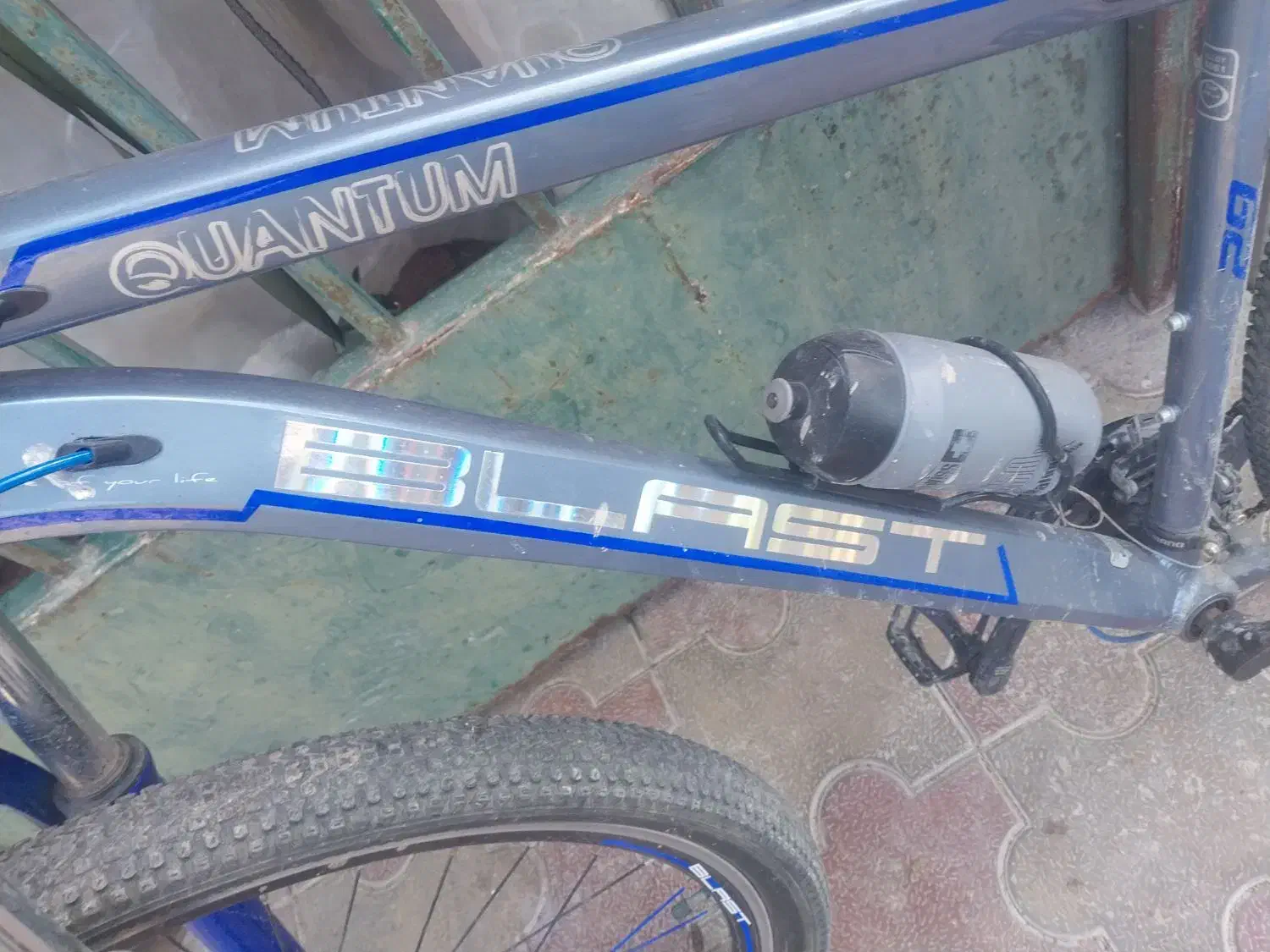 دوچرخه دنده ای در حد نو لاستیک ۹۵ درصد تمیز|دوچرخه، اسکیت، اسکوتر|فرح آباد, |دیوار