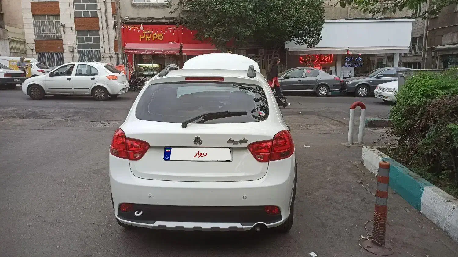 کوییک ۱۴۰۱ سفید، معاوضه با ساینا صفر، پلاک فوری|خودرو سواری و وانت|تهران, جیحون|دیوار