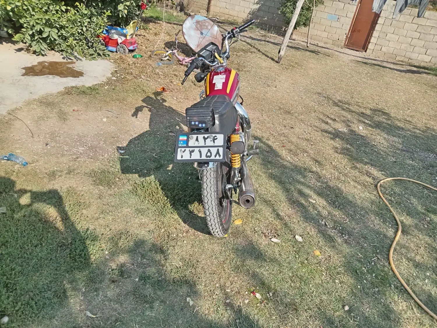 موتور|موتورسیکلت|کلاله, |دیوار