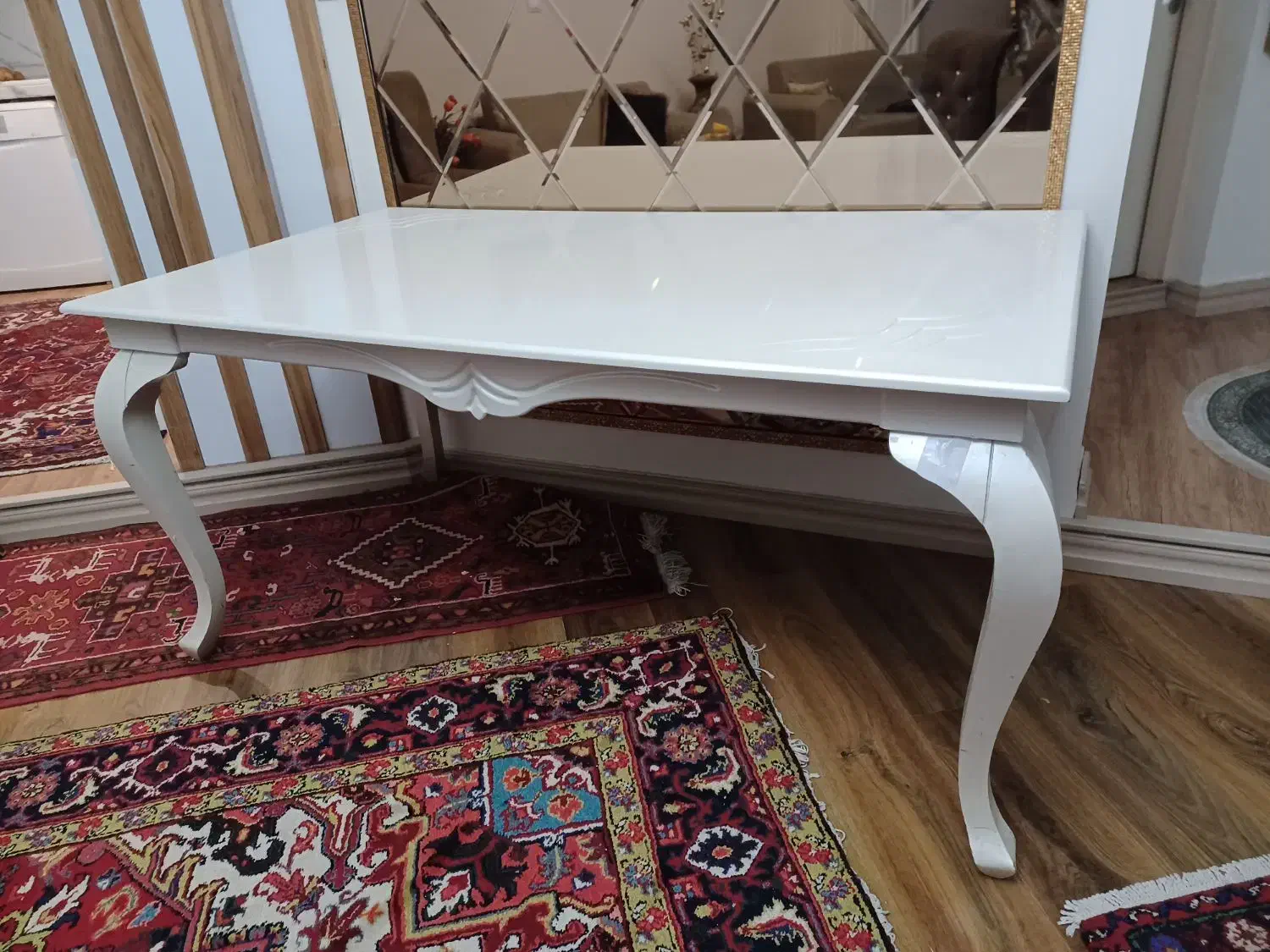 میز ناهار خوری ۶ نفره همراه با ۶ صندلی|میز و صندلی غذاخوری|تبریز, |دیوار