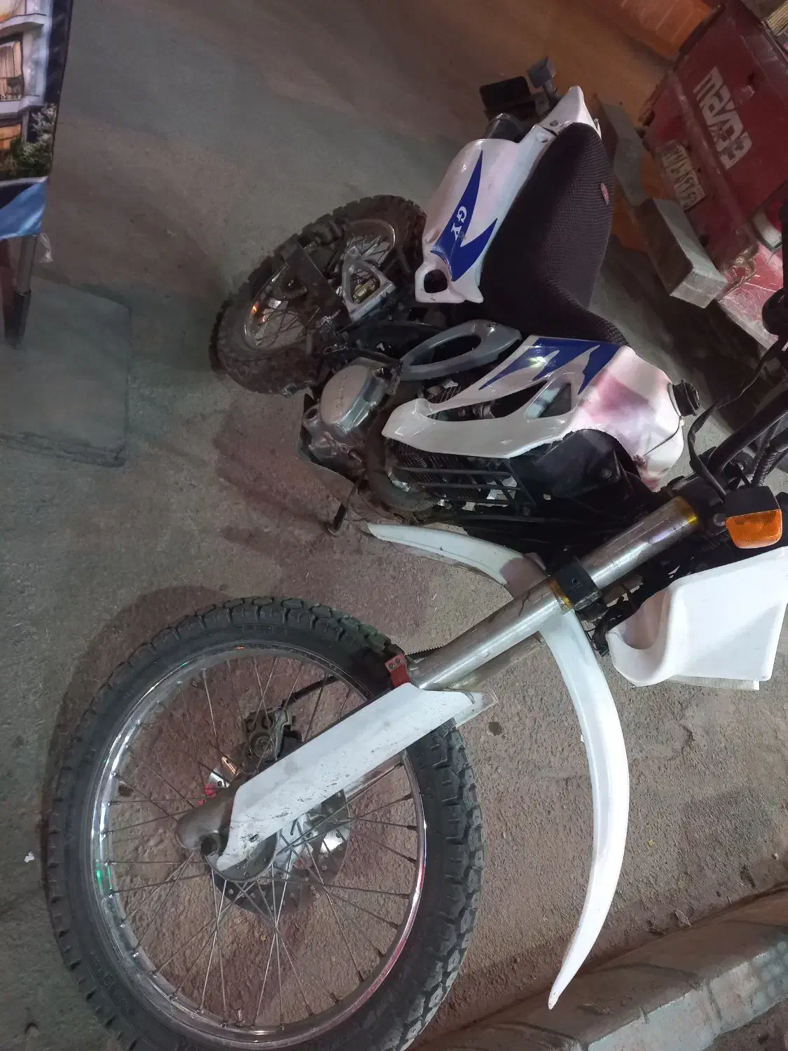 موتور تریل زیپ استار جفت اگزوز|موتورسیکلت|کرمان, |دیوار