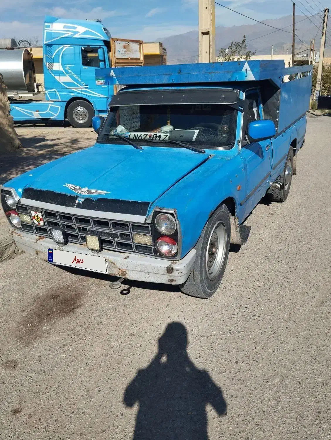 نیسان آبی مدل91|خودرو سواری و وانت|مرند, |دیوار