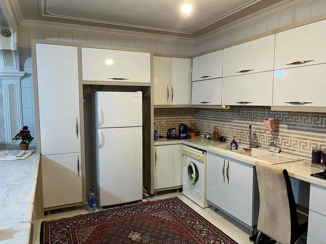 اجاره واحد ۱۱۰ متری مبله محدوده آبرسان/دانشجویی|اجارهٔ آپارتمان|تبریز, |دیوار