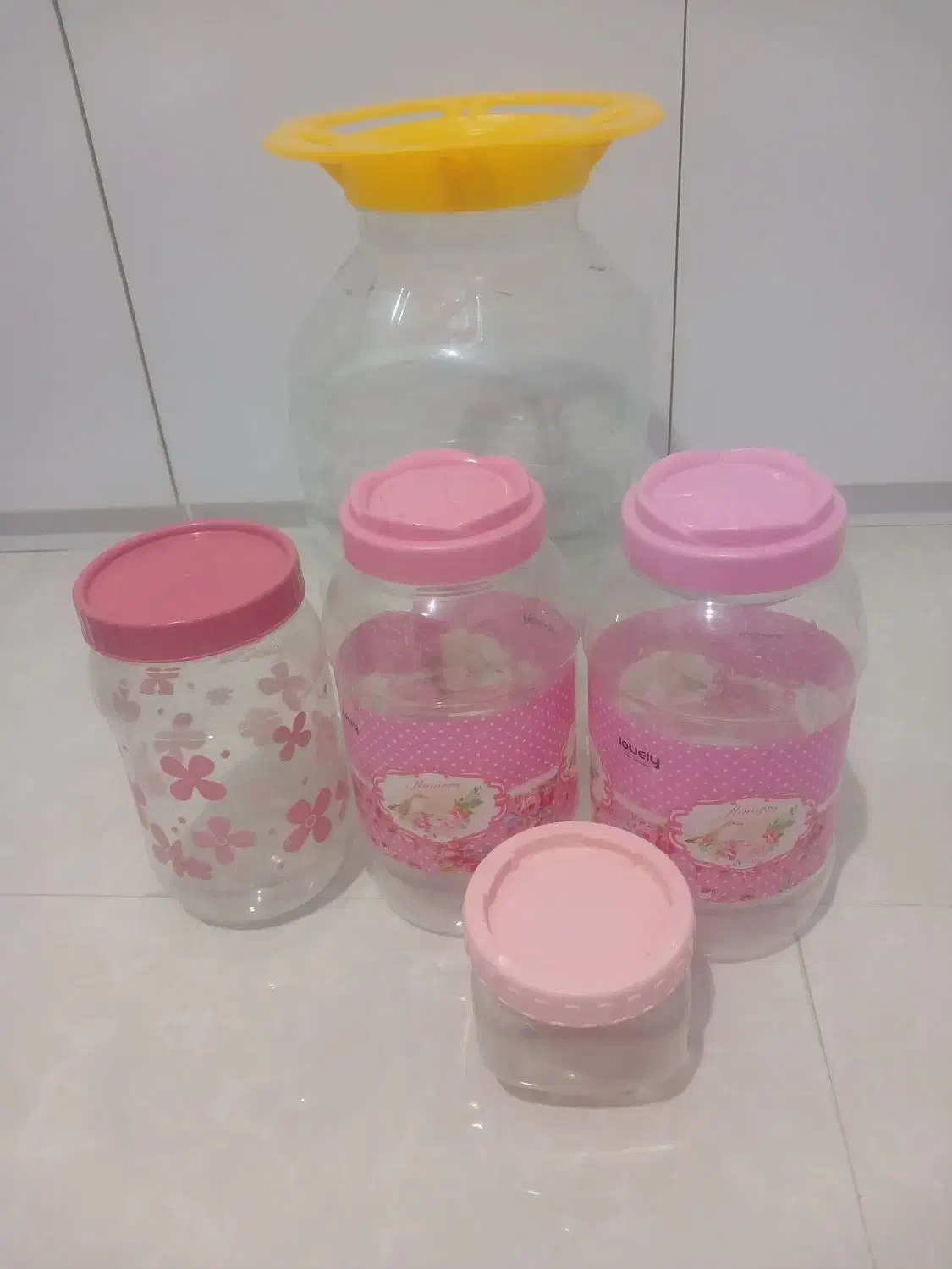 ظروف خانه ۱۴ قلم ۱۰۰ تومن|ظروف نگهدارنده، پلاستیکی، یکبارمصرف|اردبیل, |دیوار