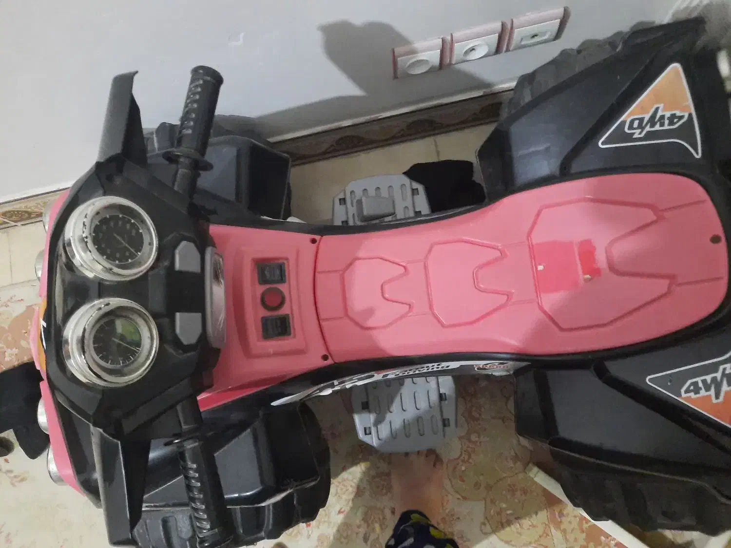 موتور چهار چرخ شارژی سالم|اسباب‌بازی بچه|کتالم و سادات شهر, |دیوار