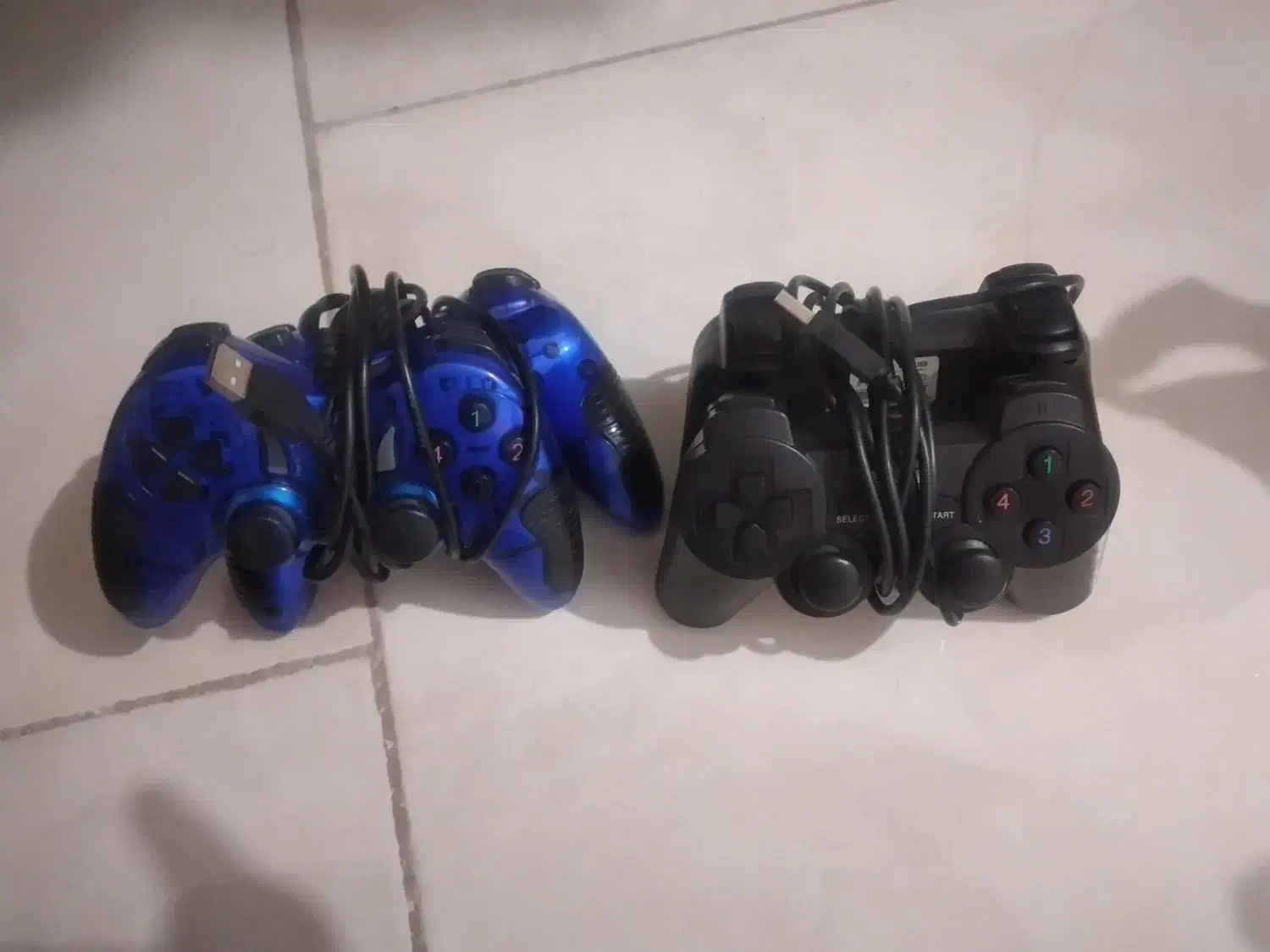 ۲جفت دسته لپ تاب وکامپیوتر|کنسول، بازی ویدئویی و آنلاین|قرچک, میرزائی شمالی|دیوار