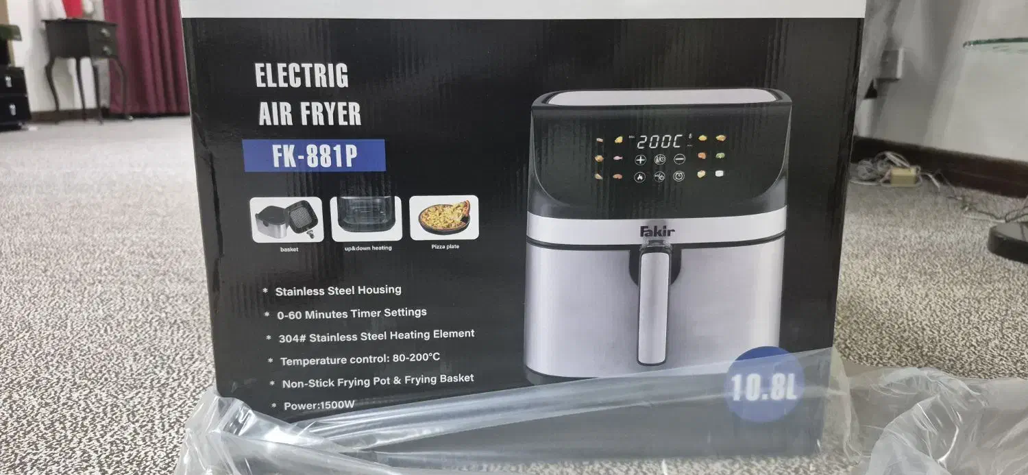 سرخ‌کن بدون روغن FAKIR مدل FK-881P نو|اجاق گاز و لوازم برقی پخت‌وپز|آبادان, |دیوار