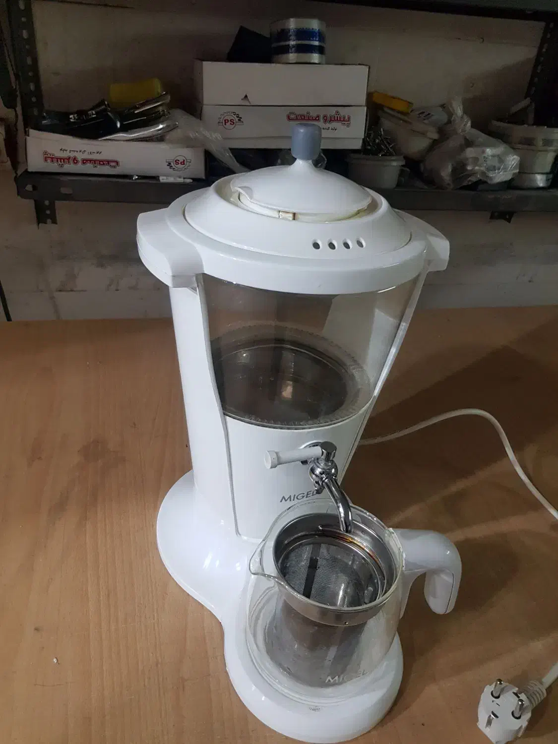 سماور برقی با کتری|سماور، چای‌ساز، قهوه‌ساز|قم, زنبیل آباد|دیوار