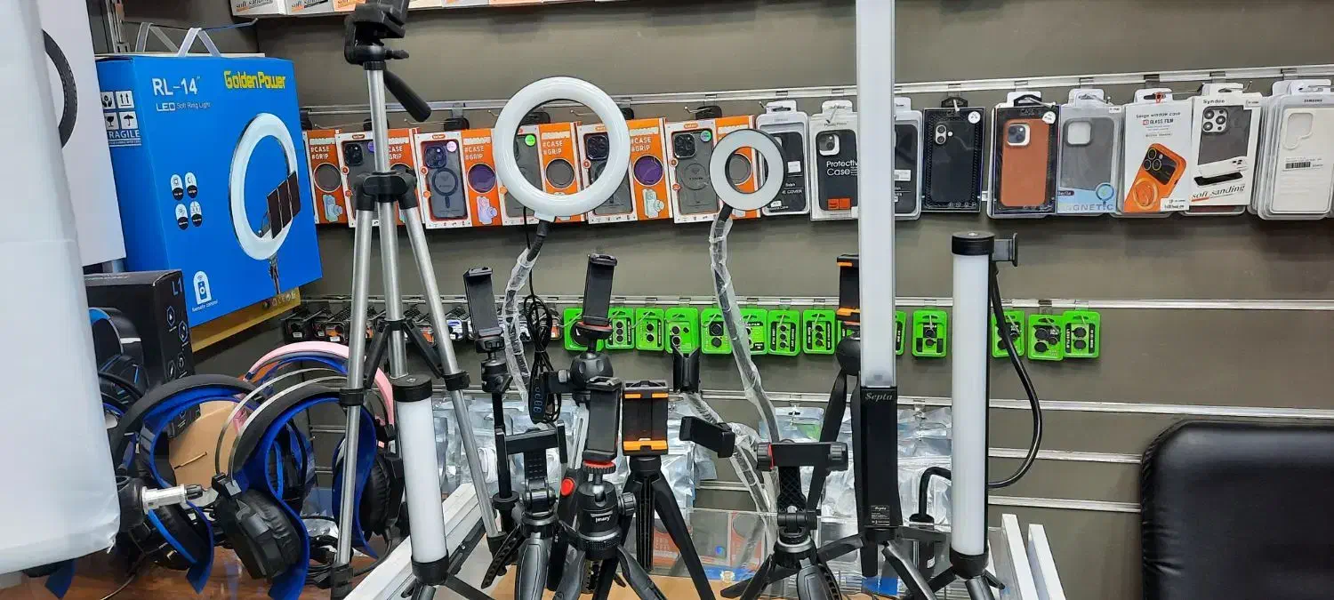انواع رینگ لایتدراندازه های مختلف وقیمت استثنایی|دوربین عکاسی و فیلمبرداری|قم, عربستان|دیوار