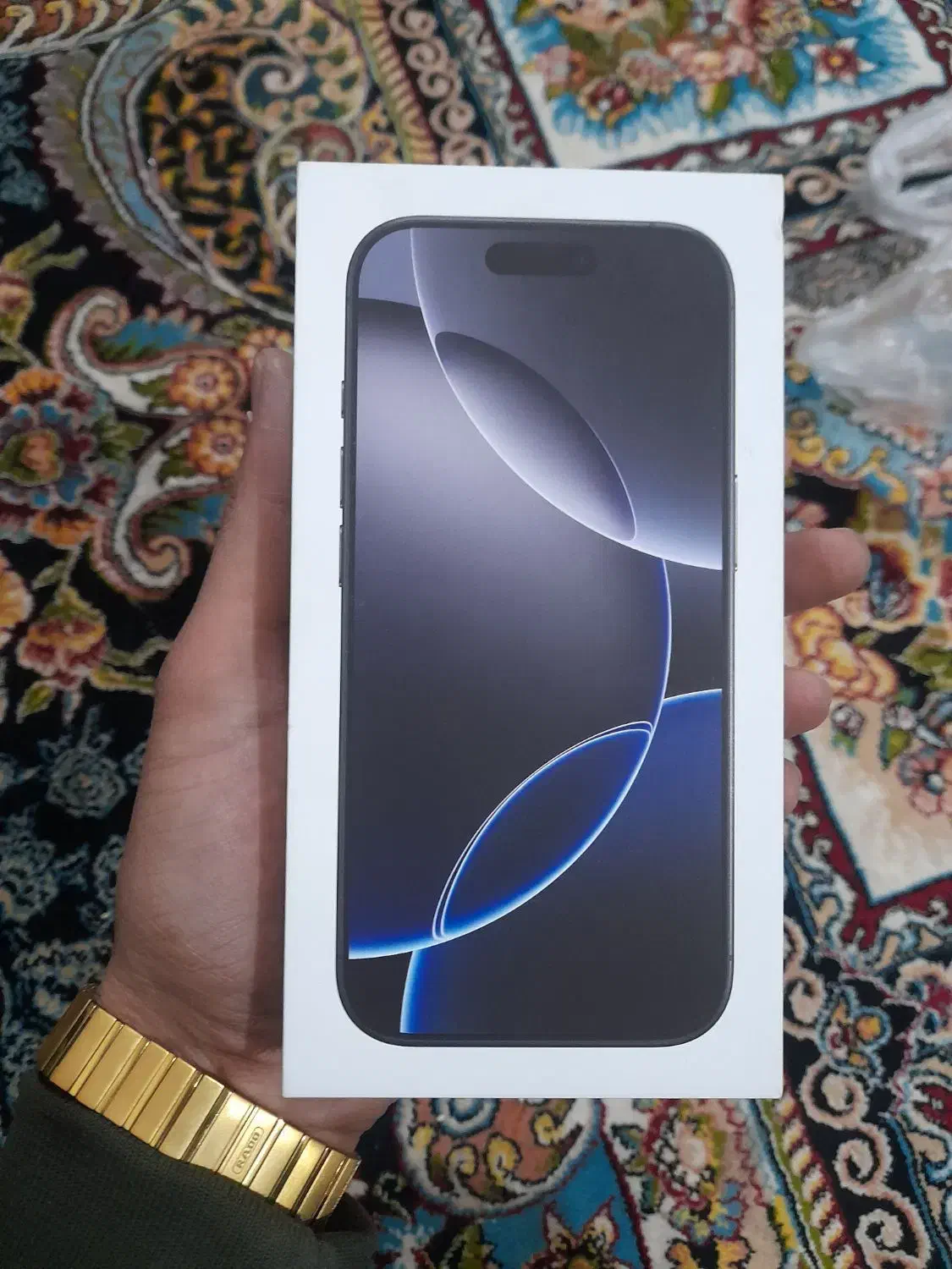 گوشی اپل آیفون ۱۶پرو ۱۲۸کیک رم۸ تیتانیوم مشکی|موبایل|زاهدان, |دیوار