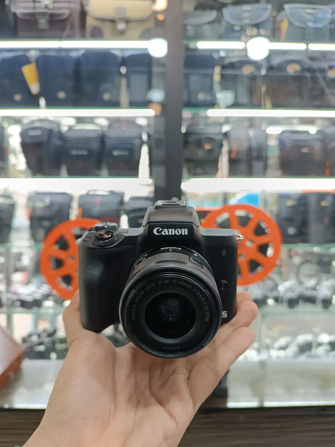 Canon M50 mark1 lens 15-45|دوربین عکاسی و فیلم‌برداری|تهران, پامنار|دیوار
