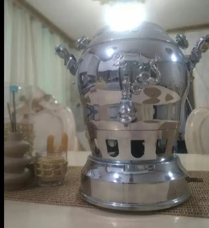 سماور افسون درحد نو یک ماه کارکرده|سماور، چای‌ساز، قهوه‌ساز|هرند, |دیوار