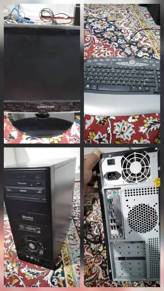 کیس و کیبورد و مانیتور|رایانه رومیزی|مرودشت, ابوذر شمالی|دیوار