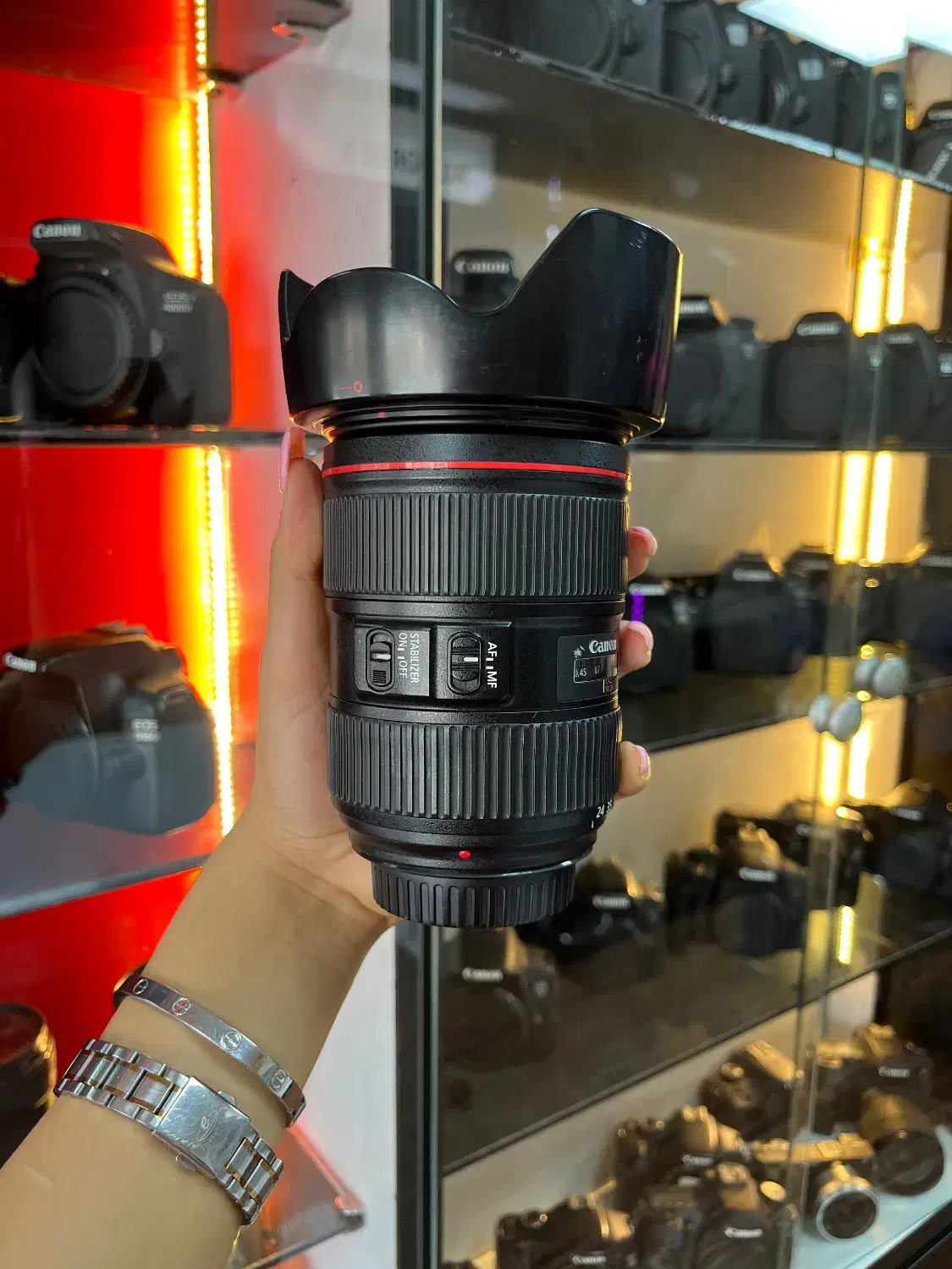 لنز Canon 24-105mm f/4L IS II USM|دوربین عکاسی و فیلم‌برداری|کرج, گلشهر|دیوار