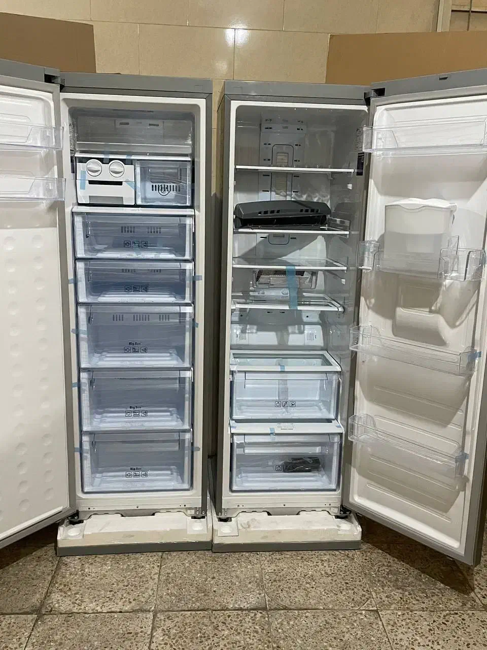 انواع یخچال خارجی ال جی و سامسونگ وبوش|یخچال و فریزر|بانه, |دیوار