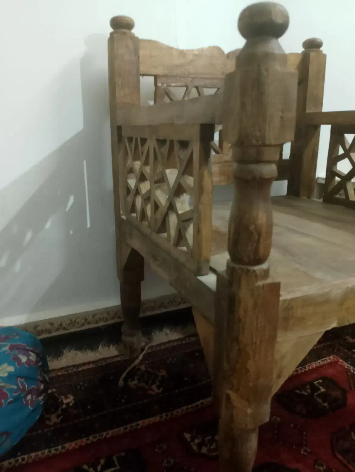 صندلی چوبی مبل|مبلمان خانگی و میز عسلی|زابل, |دیوار