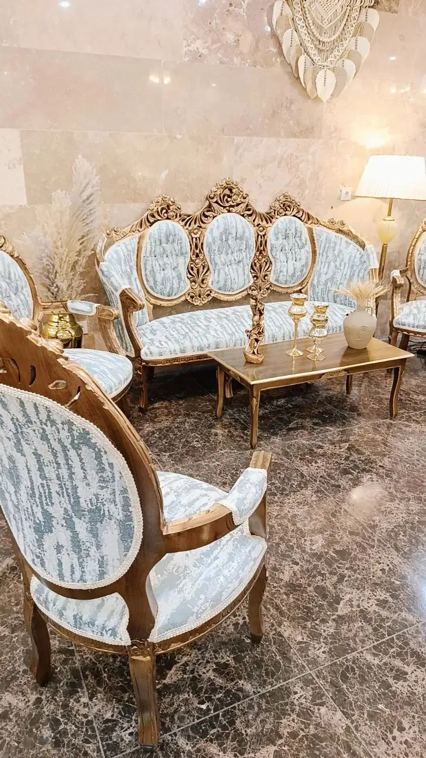 مبلمان استیل نیو کلاسیک|مبلمان خانگی و میز عسلی|تهران, تهرانپارس شرقی|دیوار