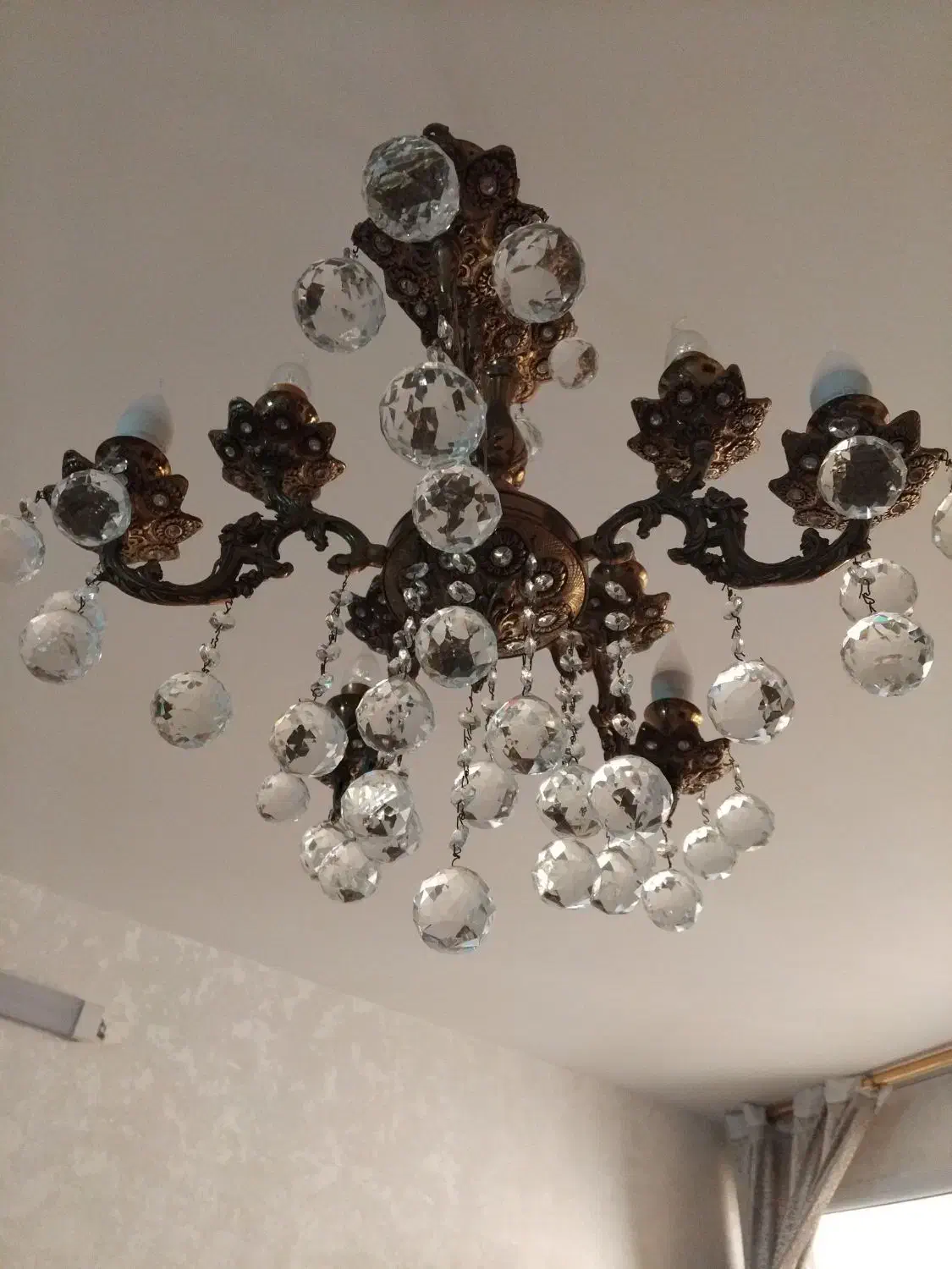 لوستر|لوستر و چراغ آویز|رباطکریم, نصیرشهر|دیوار