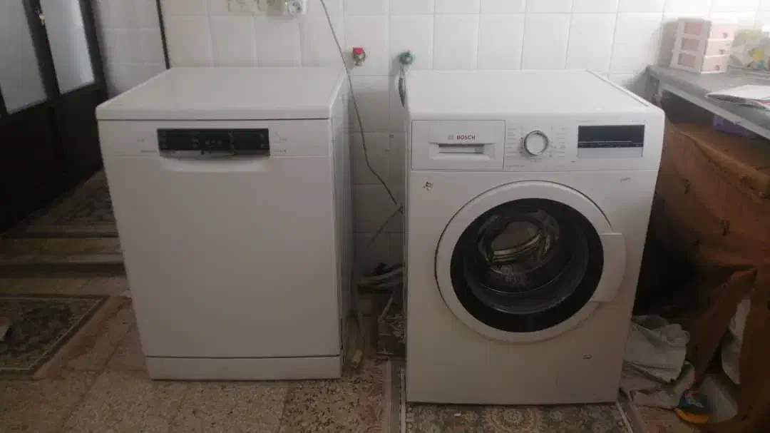 ماشین لباسشویی و ظرفشویی بوش|ماشین لباسشویی و خشک‌کن لباس|تیران, |دیوار