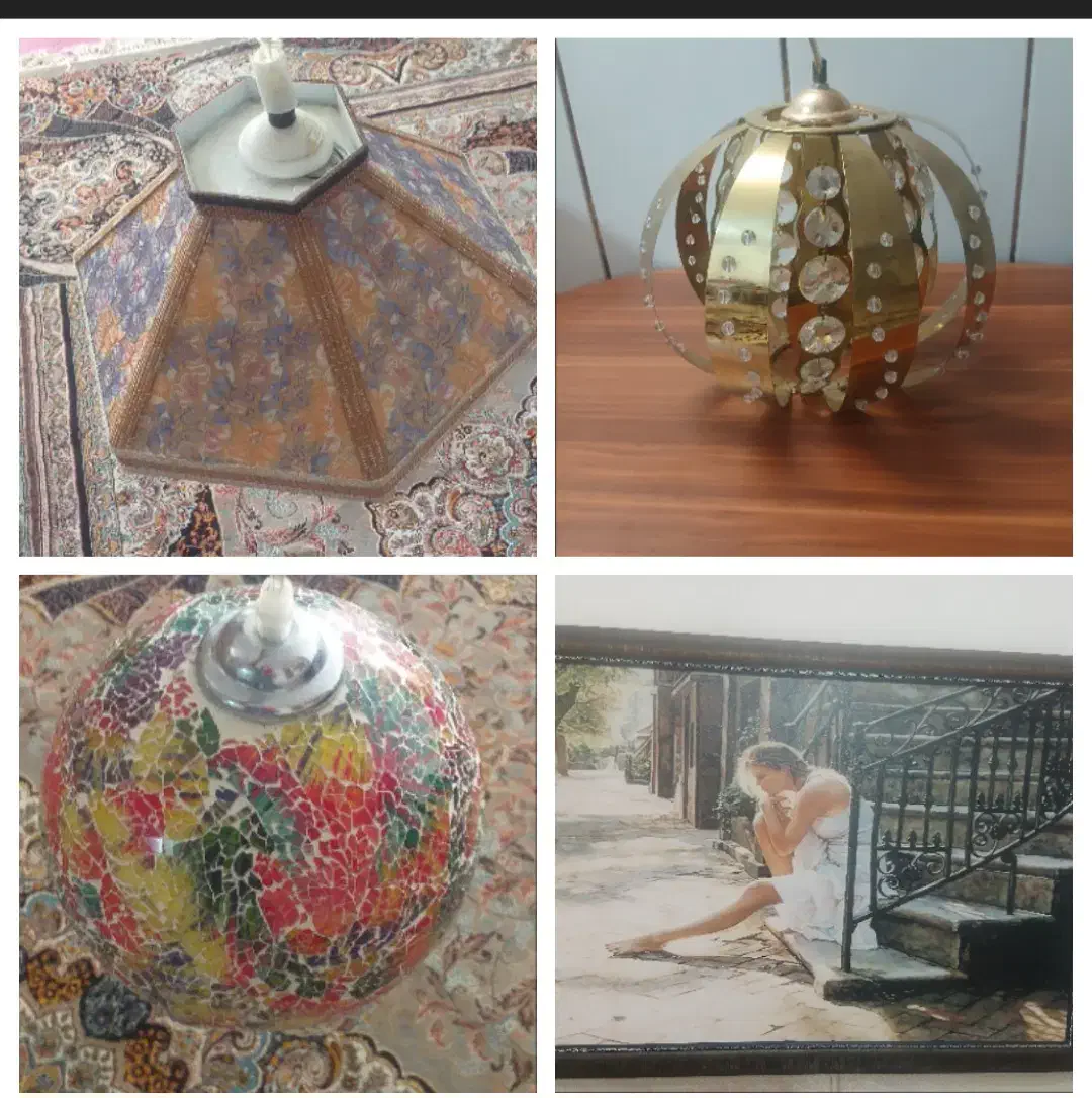 فروش لوستر|لوستر و چراغ آویز|لنجان, |دیوار