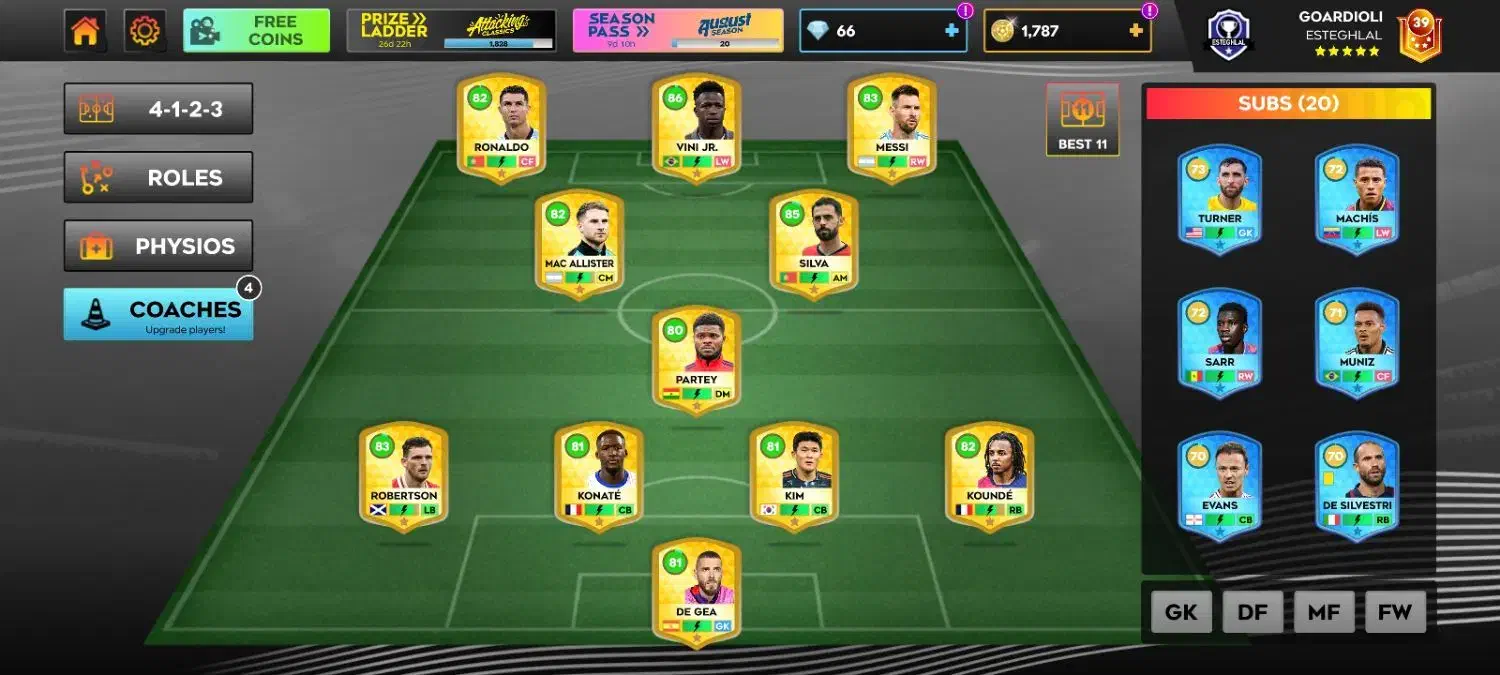 اکانت دریم لیگ|کنسول، بازی ویدئویی و آنلاین|کاشان, طالقانی|دیوار