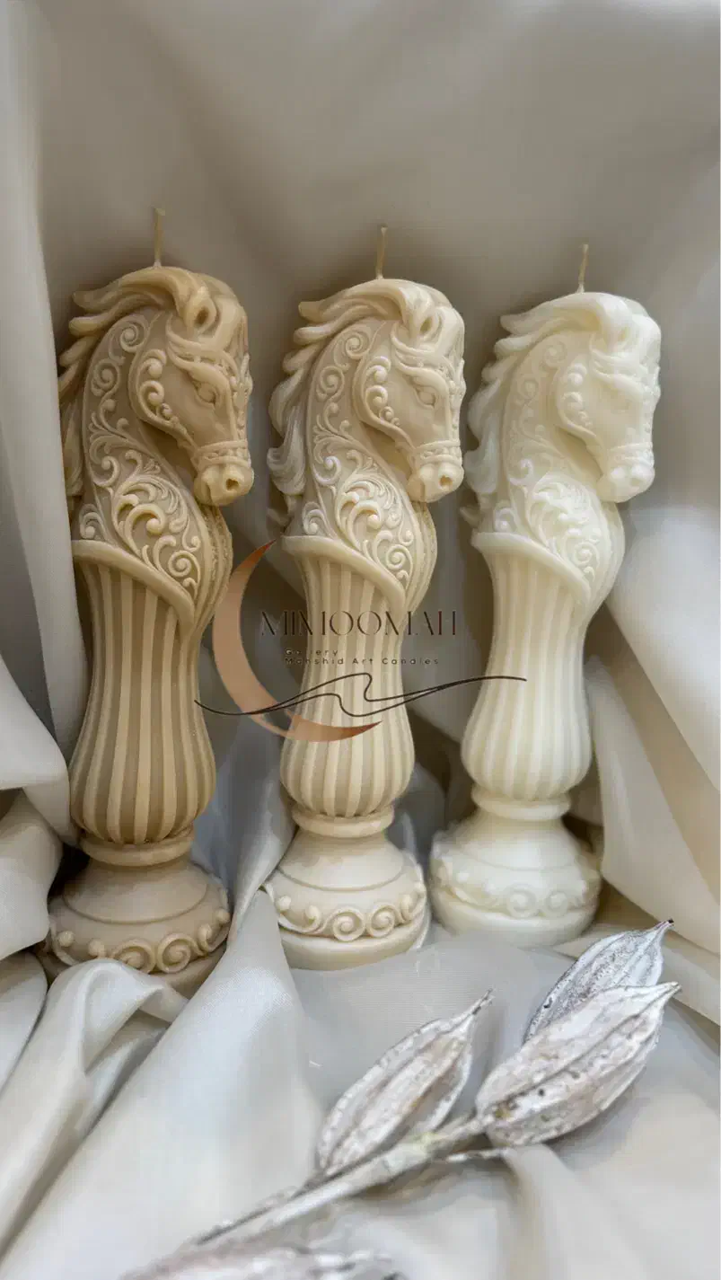 شمع اسب نماد سال و نوروز ۴۰۵ (با نام لاریس)|صنایع دستی و سایر لوازم تزئینی|تهران, پاسداران|دیوار