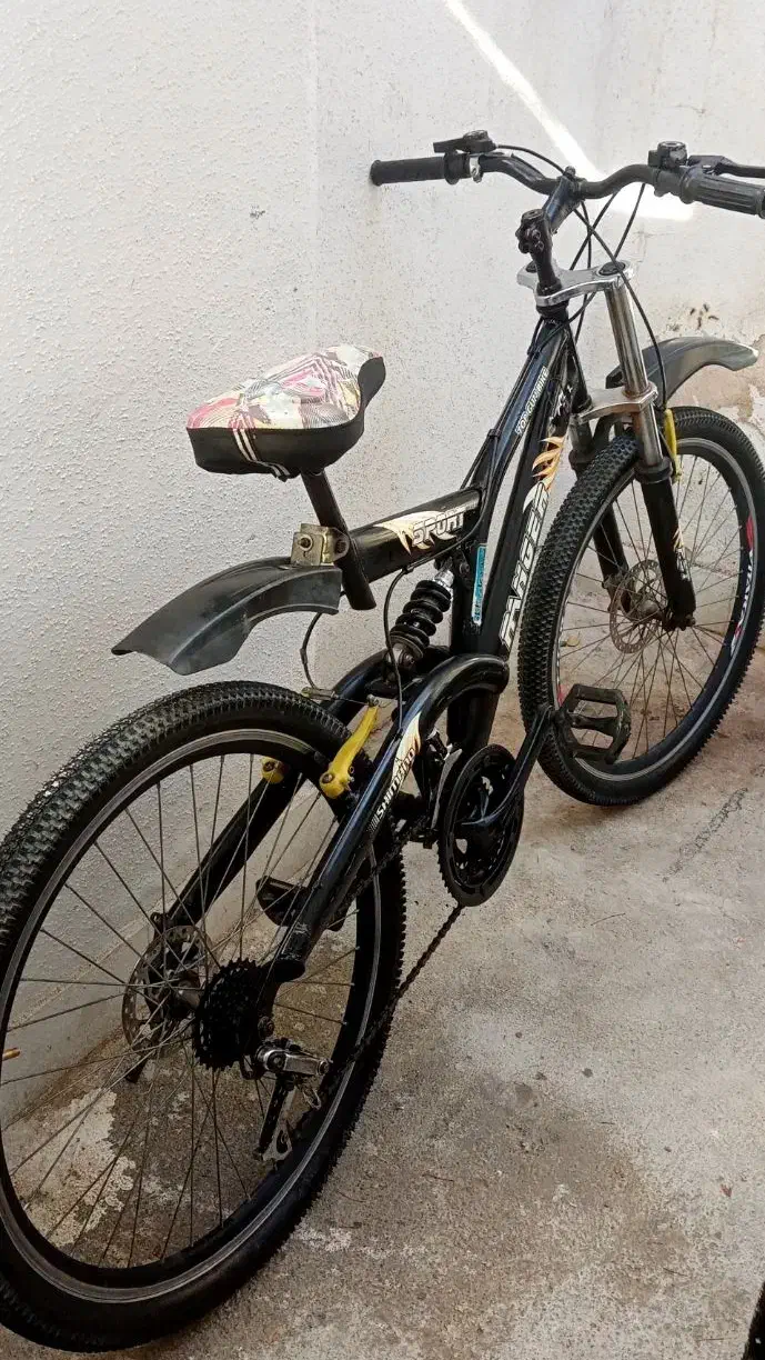 دوچرخه 26 کمکدار دنده ای سالم|دوچرخه، اسکیت، اسکوتر|شیروان (خراسان), |دیوار