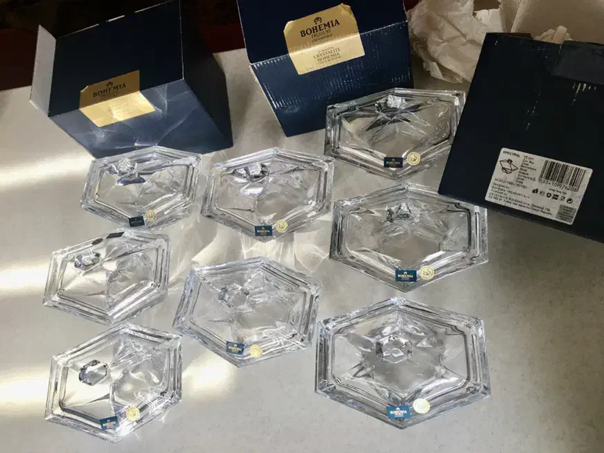 قندان یاشکلات خوری نو کریستال بوهیمیاچک (اسپکترال)|ظروف سرو و پذیرایی|تهران, جیحون|دیوار